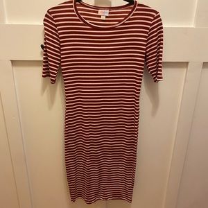 LuLaRoe stripped dress